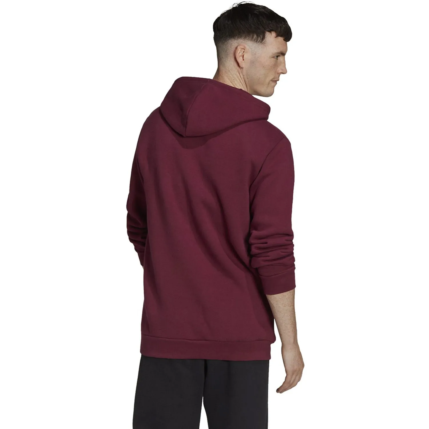 Adidas Adicolor Essentials Trefoil Men's Hoodie Burgundy