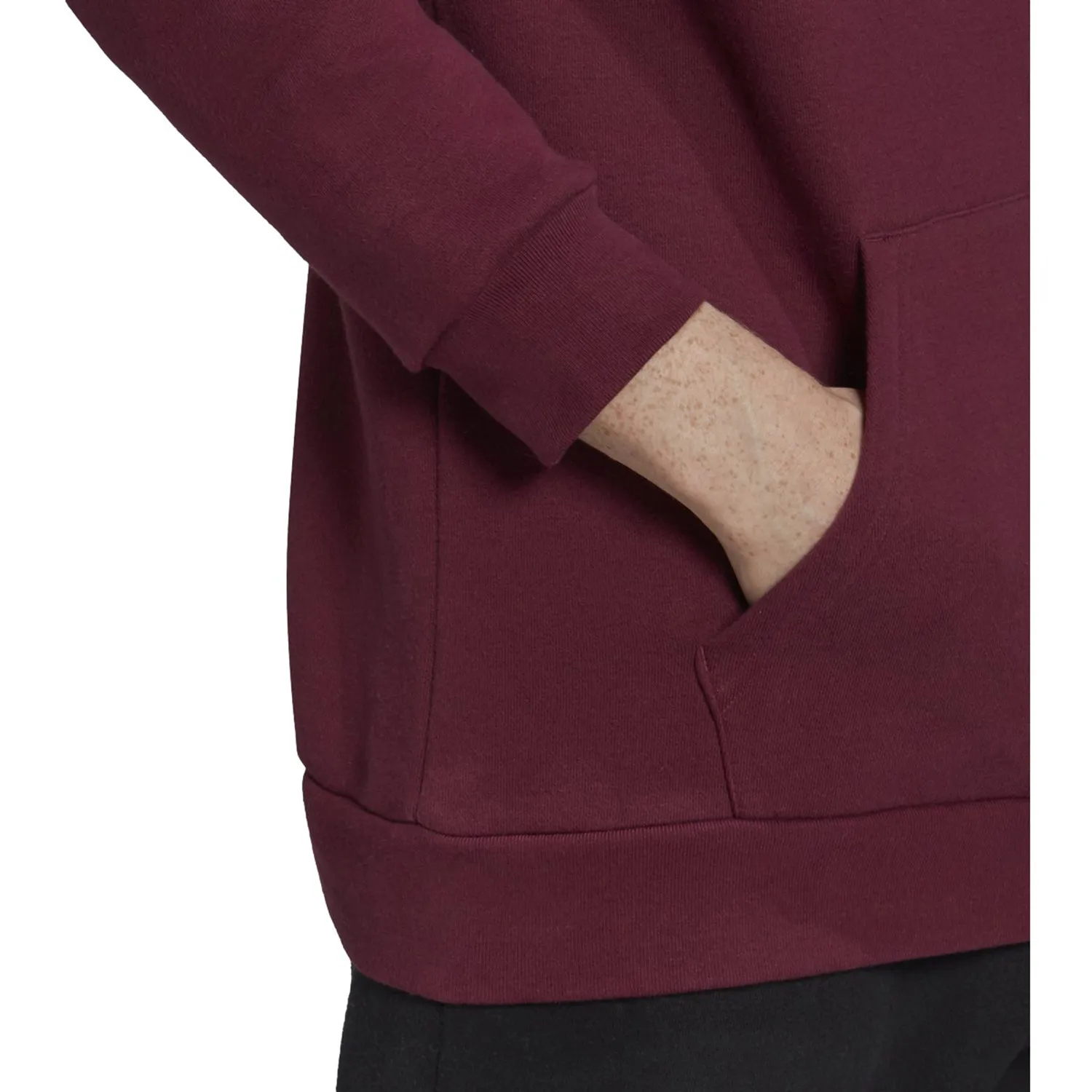 Adidas Adicolor Essentials Trefoil Men's Hoodie Burgundy