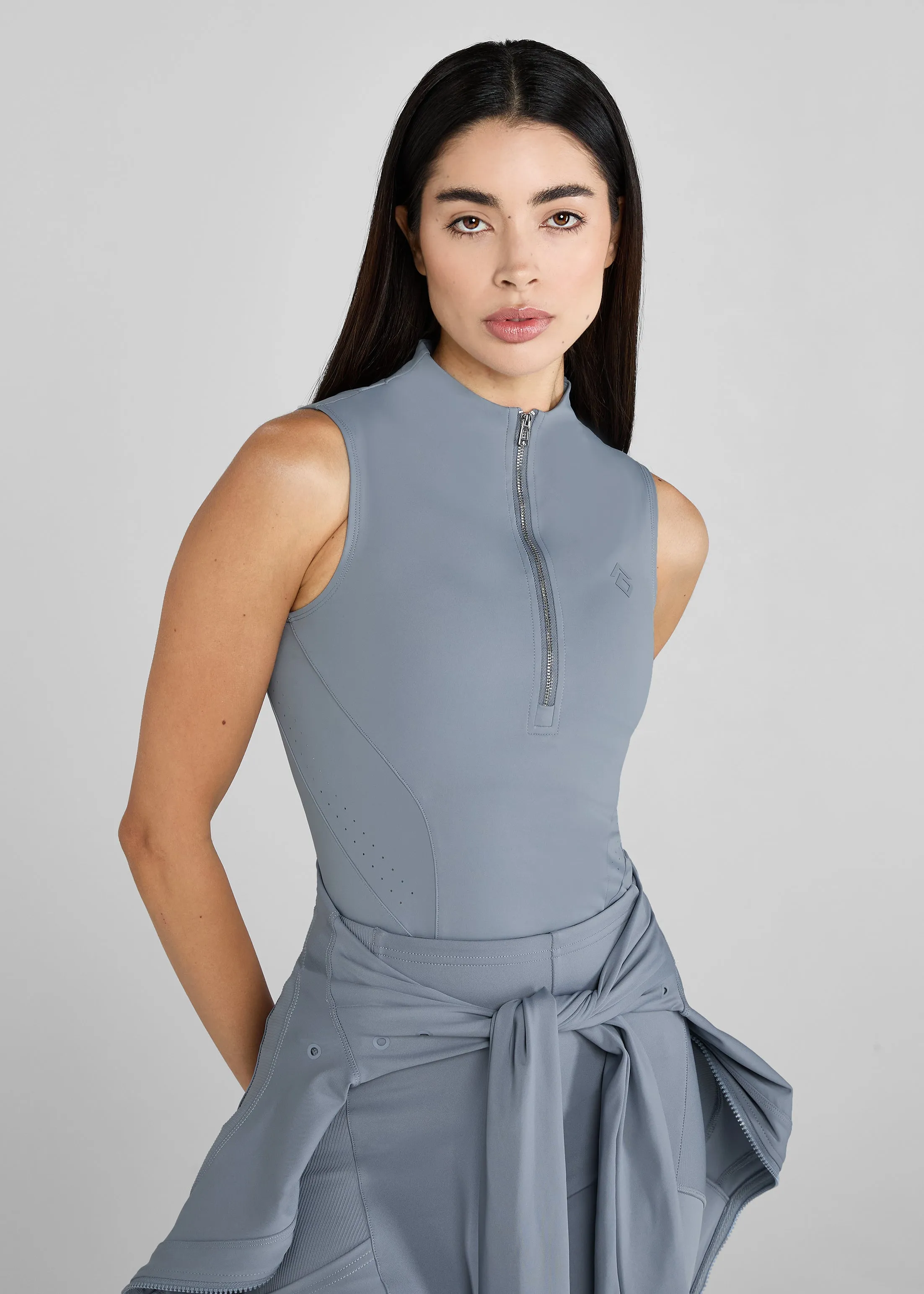 Ash Blue Sleeveless Core Base Layer