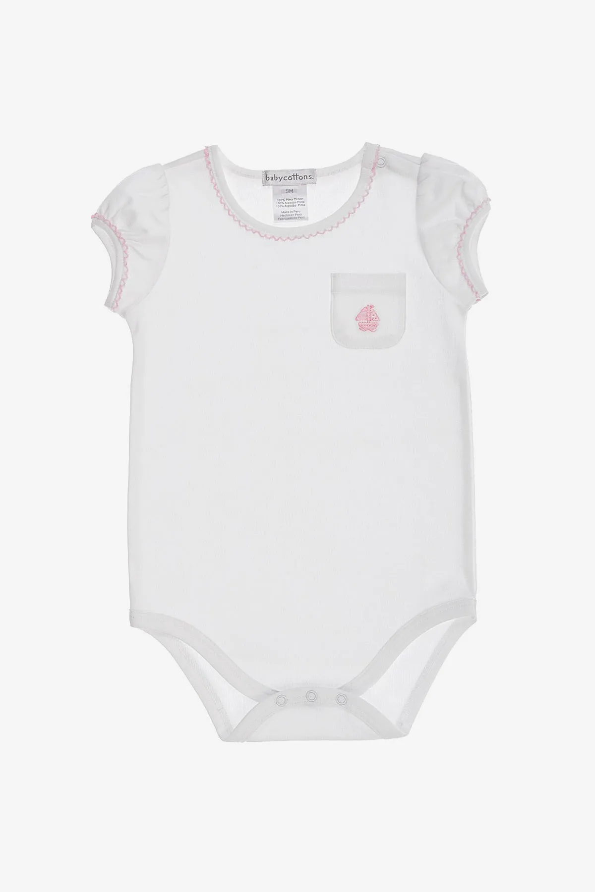 Baby Onesie Babycottons Bateau Girls