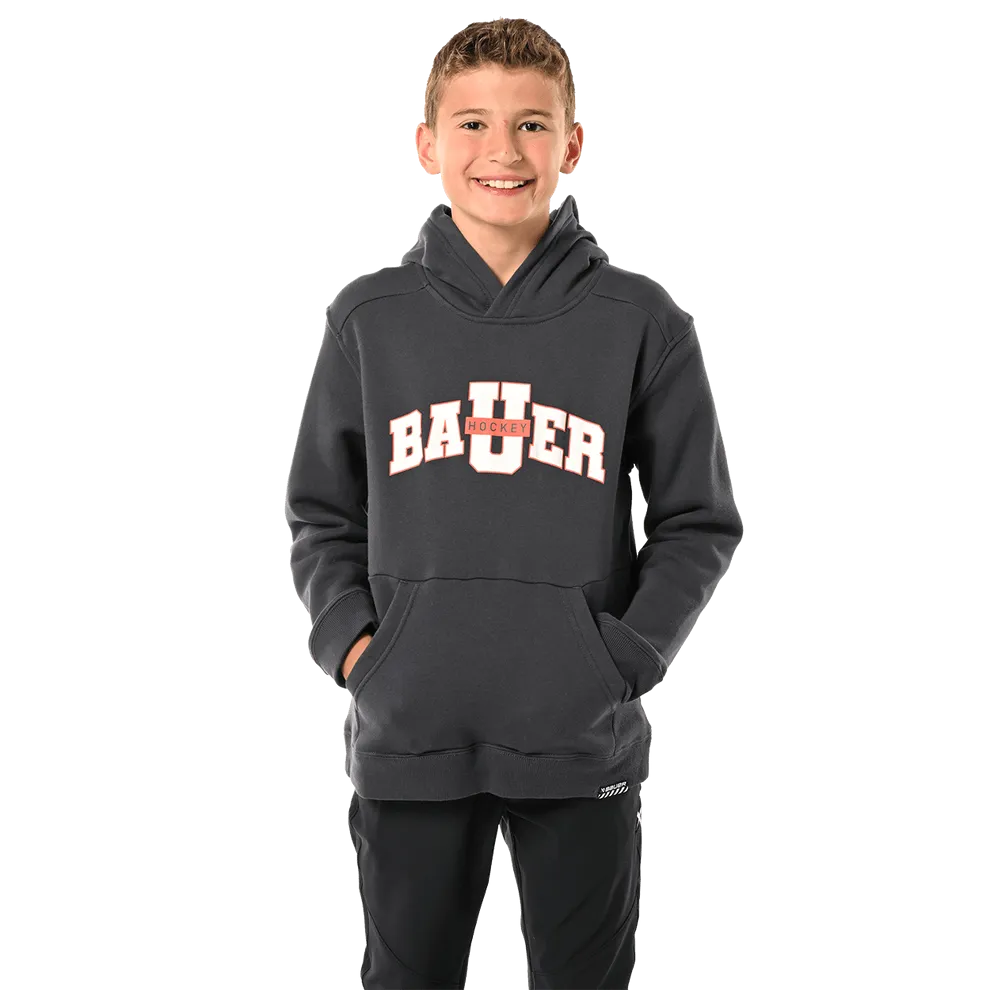 Bauer University Youth Hoody - Grey