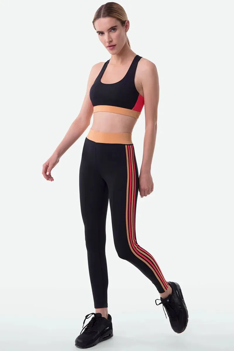 Black High-Waisted Full Length Yoga Legging /2-3-1-1