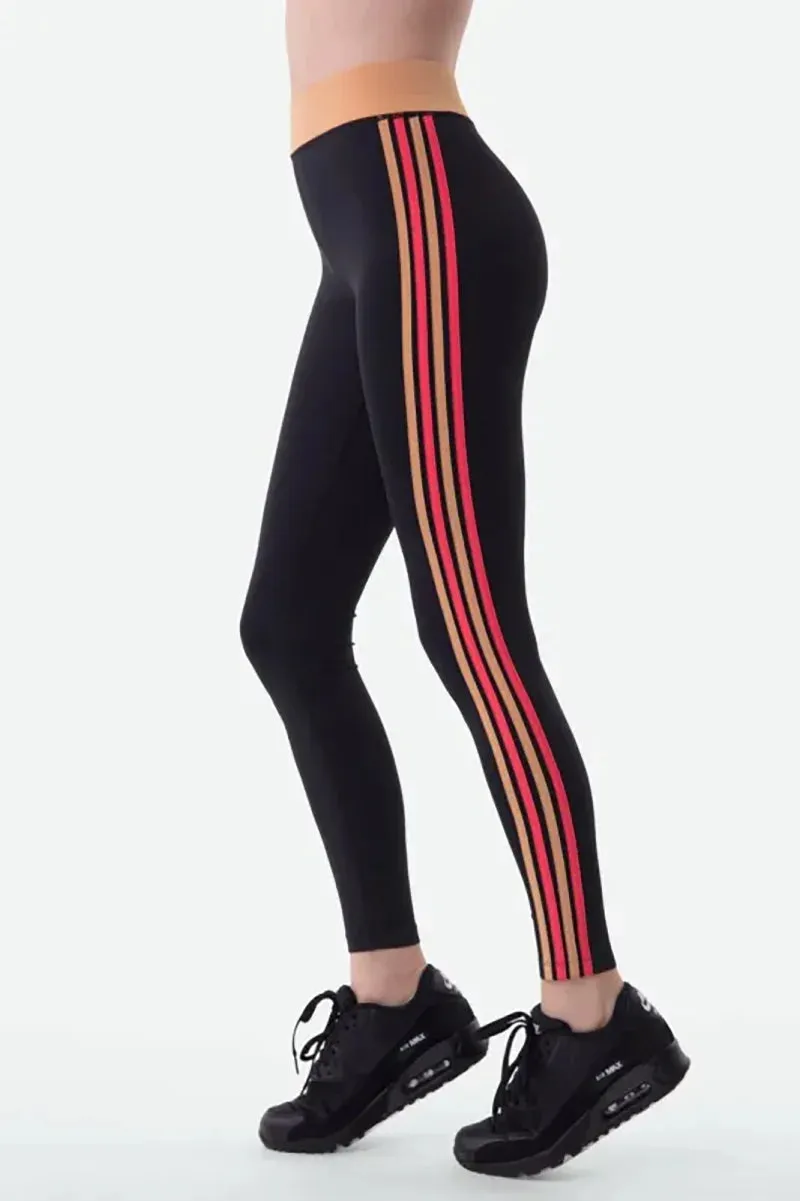 Black High-Waisted Full Length Yoga Legging /2-3-1-1