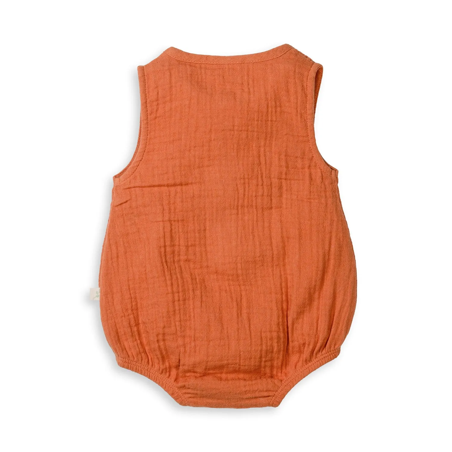 Bubble Romper - Caramel