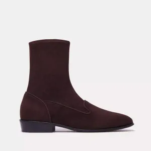 Charles Philip Elegant Suede Ankle Boots for Stylish Comfort