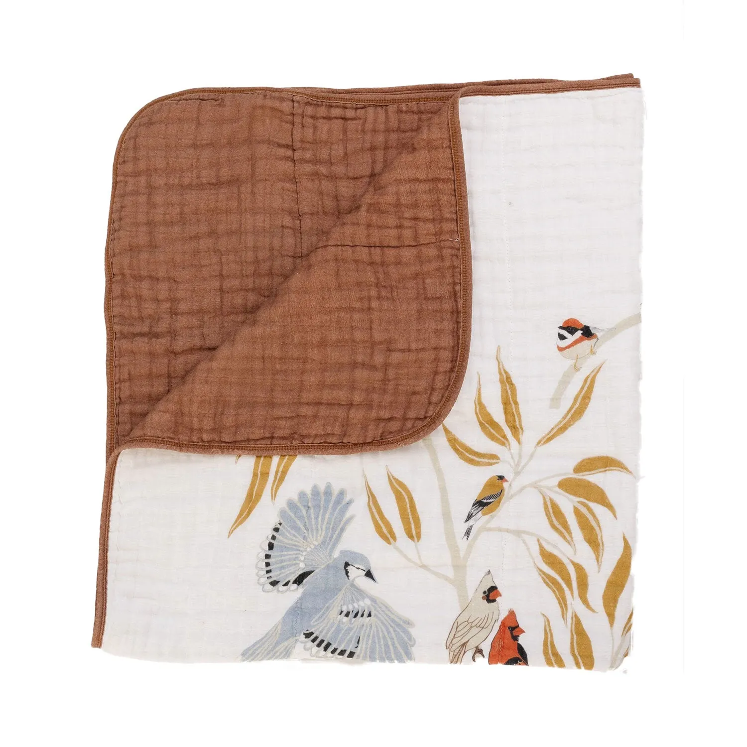 Cotton Muslin Reversible Quilt