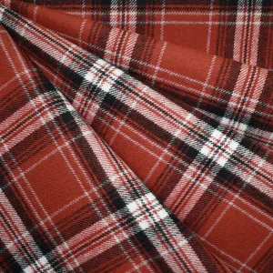 Cozy Cotton Flannel Classic Plaid Red/Black