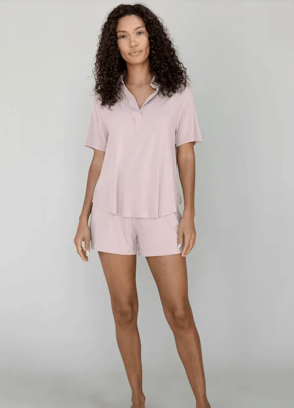 Cozy Earth Bamboo Short Sleeve Polo