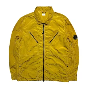 CP Company Yellow Nylon Chrome Overshirt