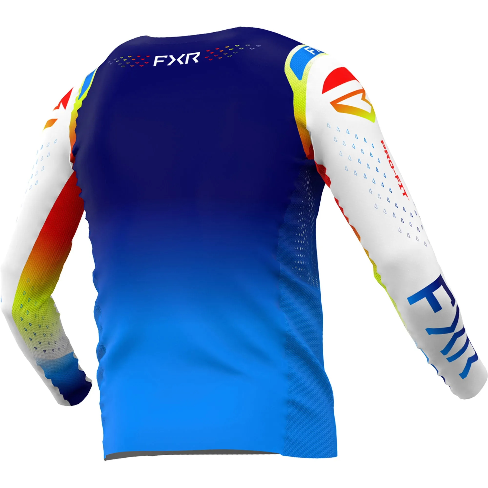 FXR  Citrus Fusion Helium MX Jersey Long Sleeve Lightweight Breathable Quick Dry