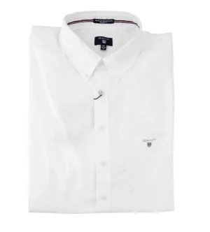 Gant Original Oxford Plain Reg White LS Shirt