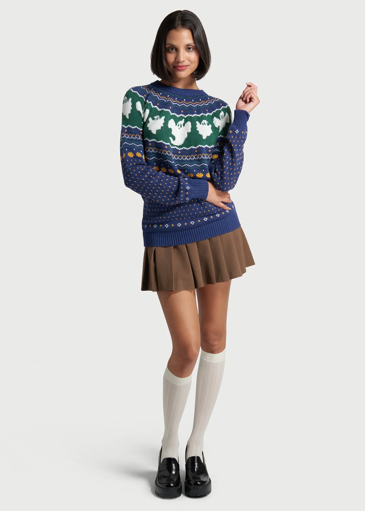 Happy Hauntings Fair Isle Sweater