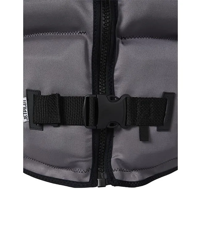 Jetpilot X1 Boys Neo Life Vest (2023) - Charcoal