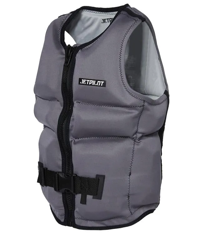 Jetpilot X1 Boys Neo Life Vest (2023) - Charcoal