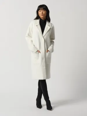 Joseph Ribkoff Vanilla Notched Collar Coat 233951 1761