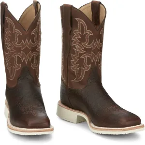 Justin Mens Wayne Square Toe Western Boots Style AQ7071