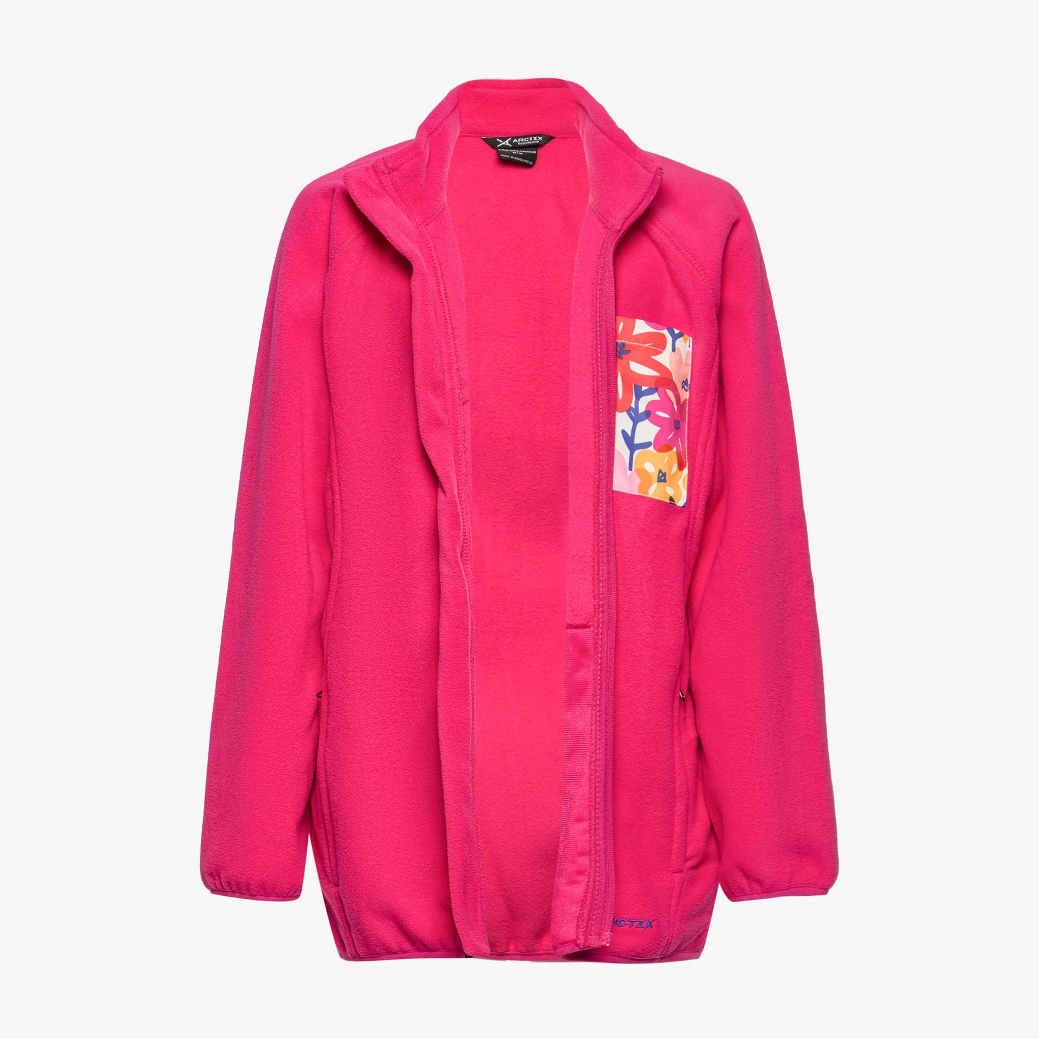 Kids Birch Printed Pocket Fleece