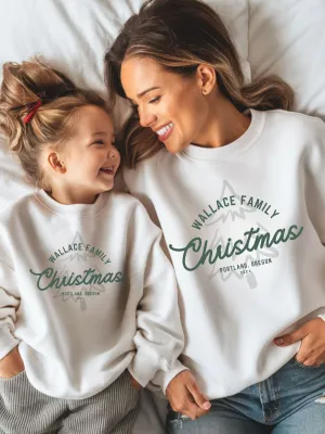 Kids Family Christmas Sweatshirt