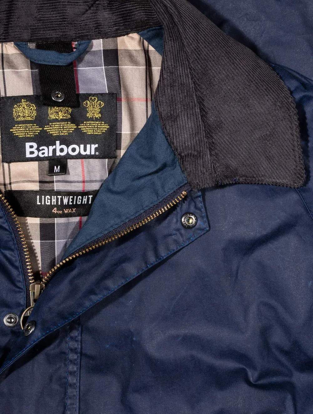 Lightweight Ashby Waxed Jacket Indigo