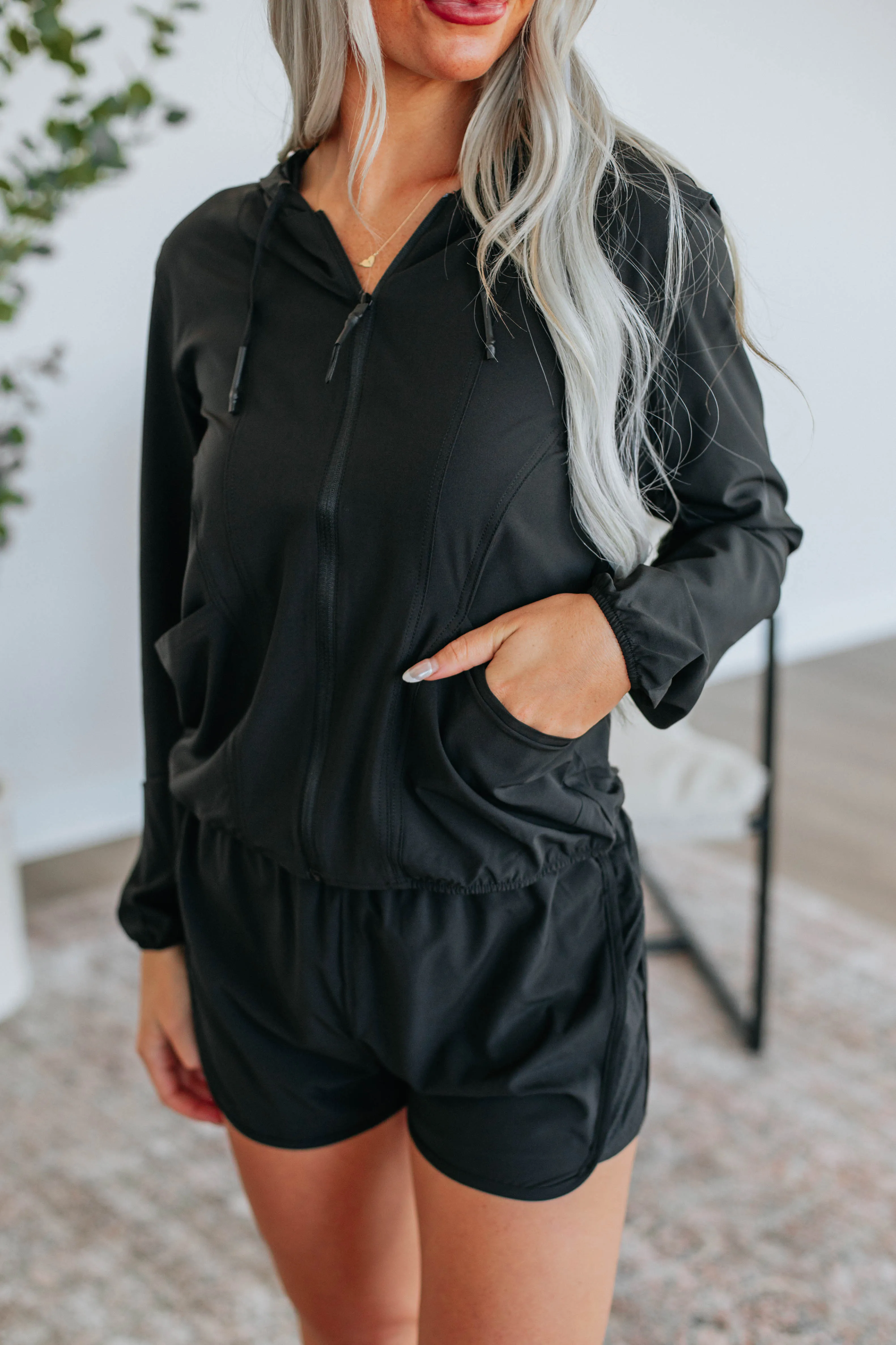 Londyn Lightweight Jacket - Black