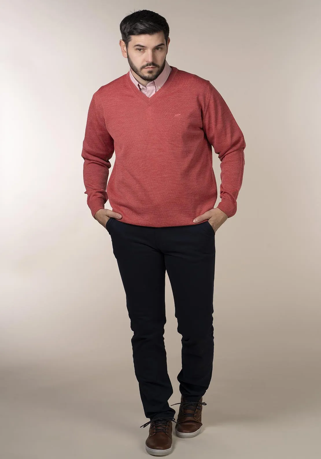 Mens V-Neck Jumper