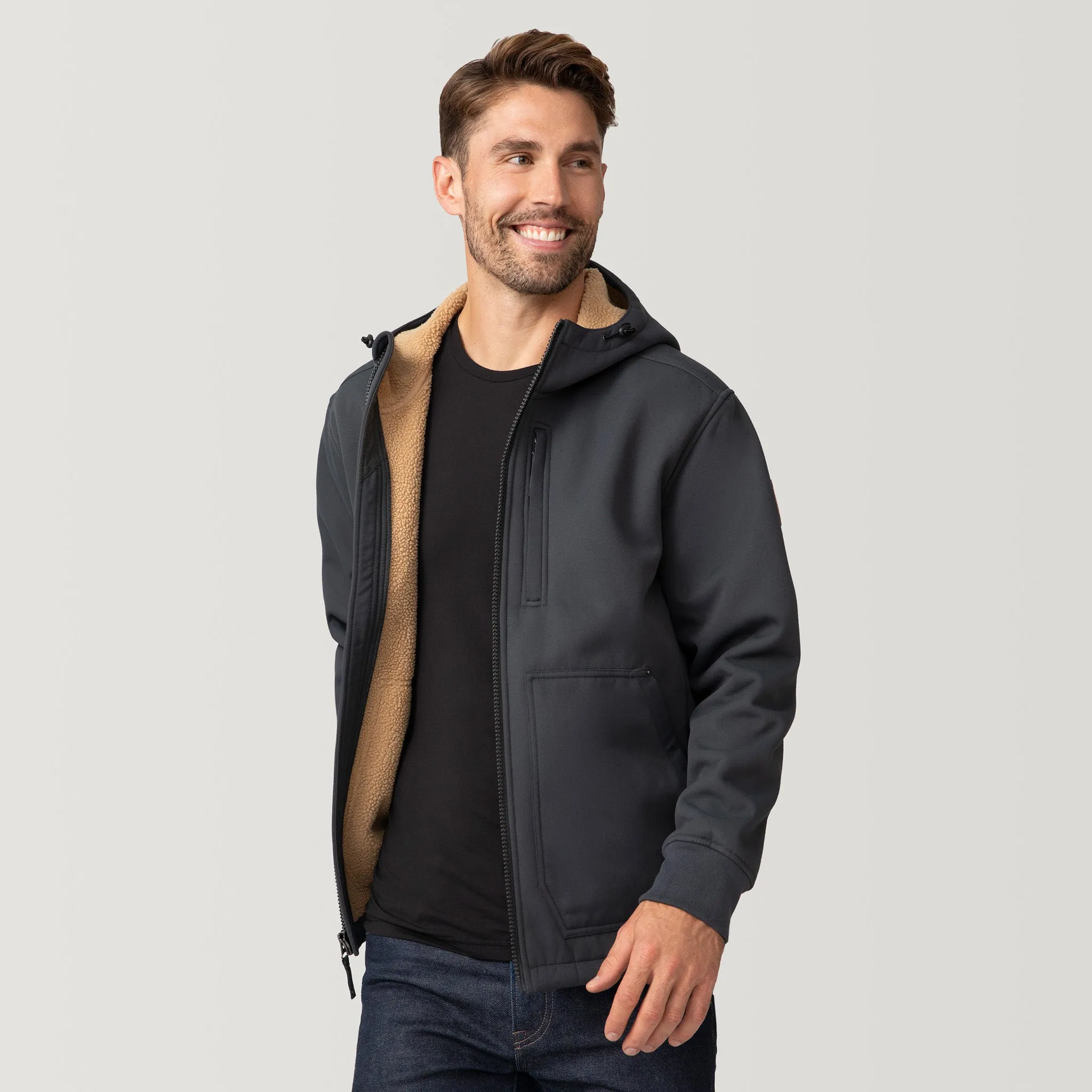 Men's Wind River Burly Canvas Softshell Jacket