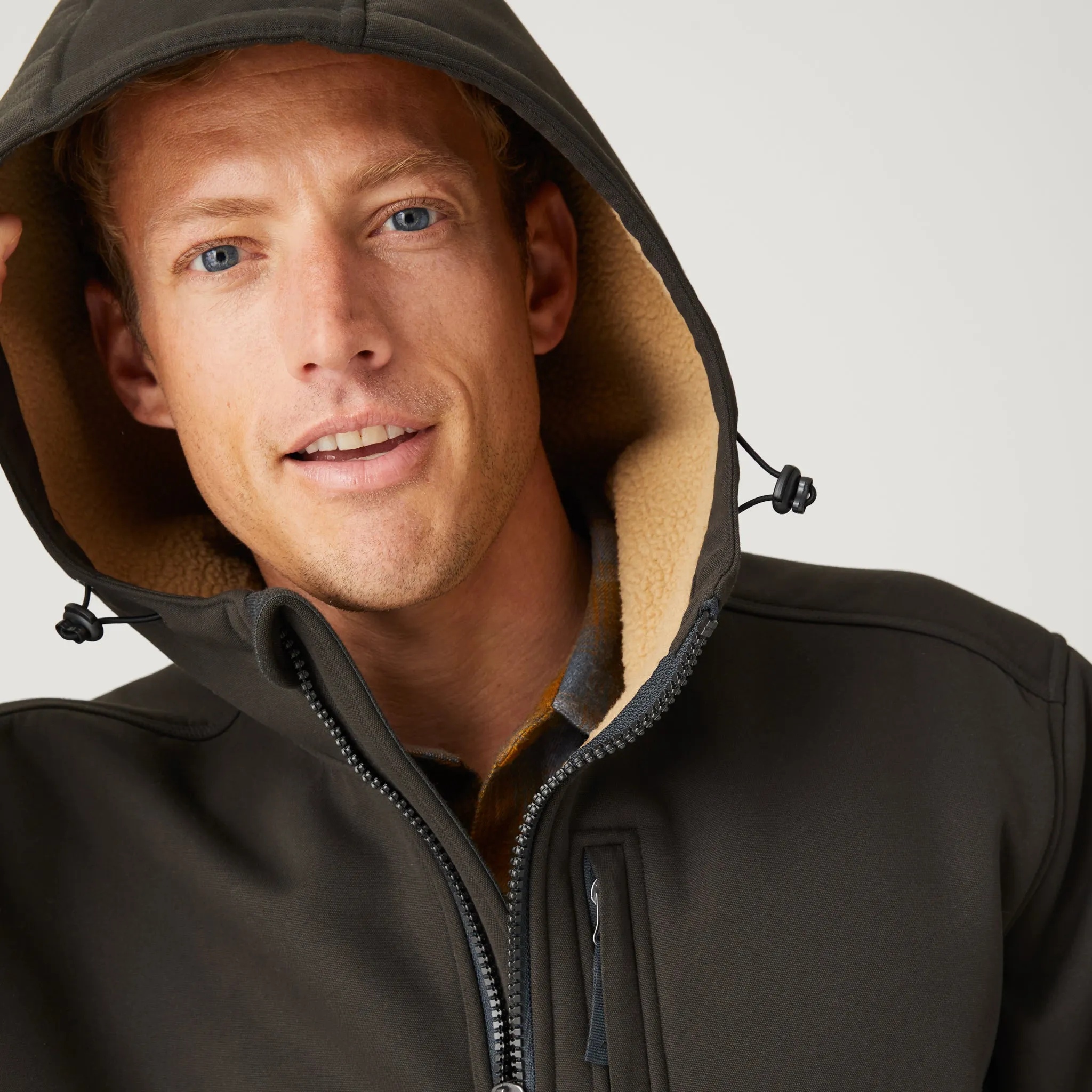 Men's Wind River Burly Canvas Softshell Jacket