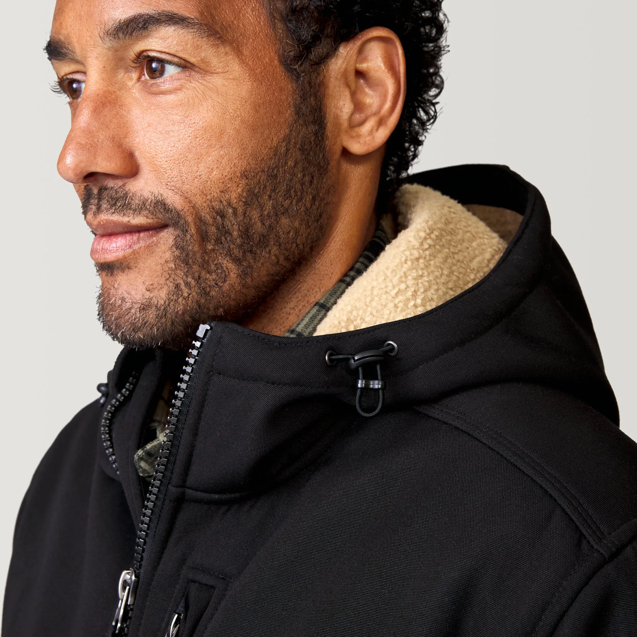 Men's Wind River Burly Canvas Softshell Jacket