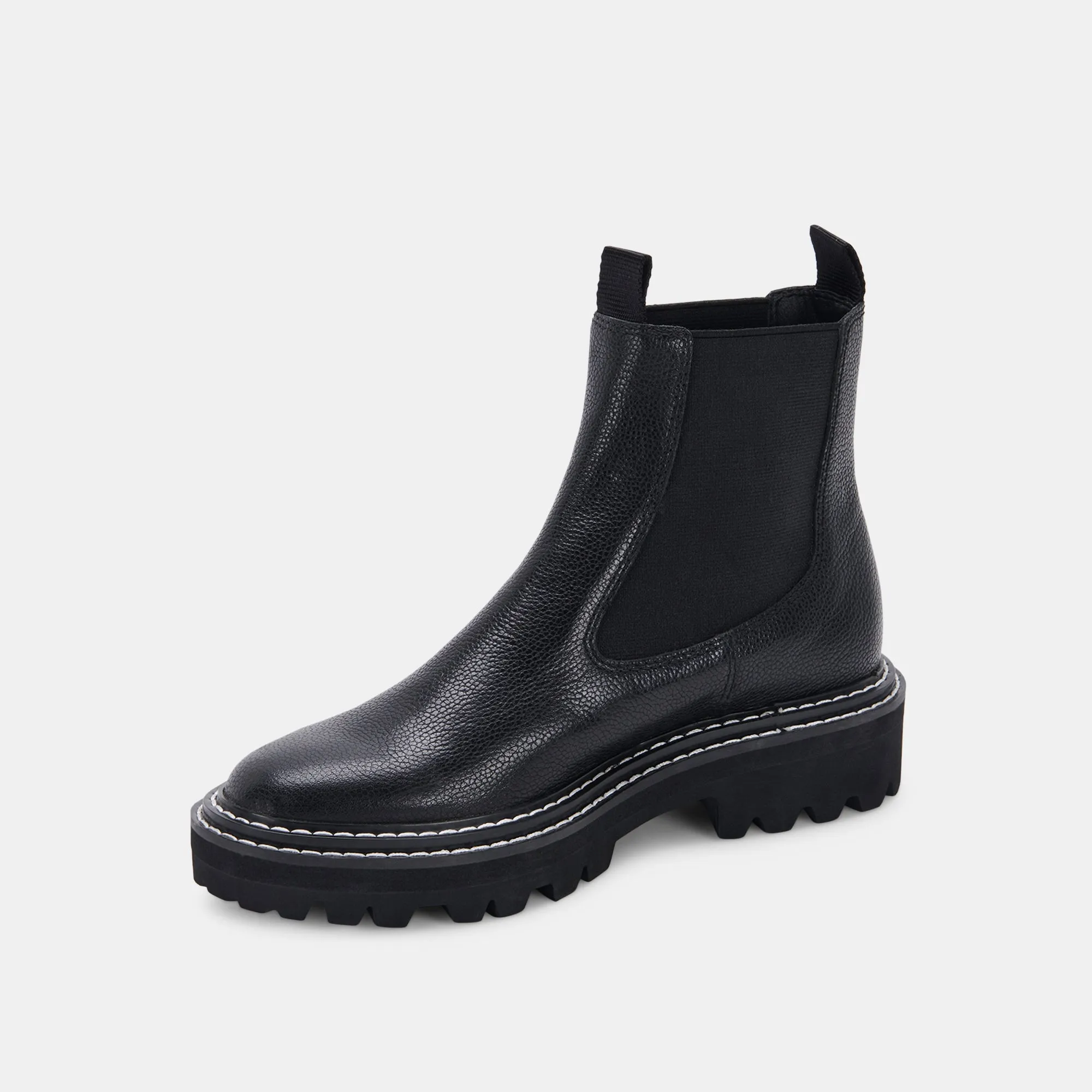 MOANA H2O BOOTS BLACK LEATHER