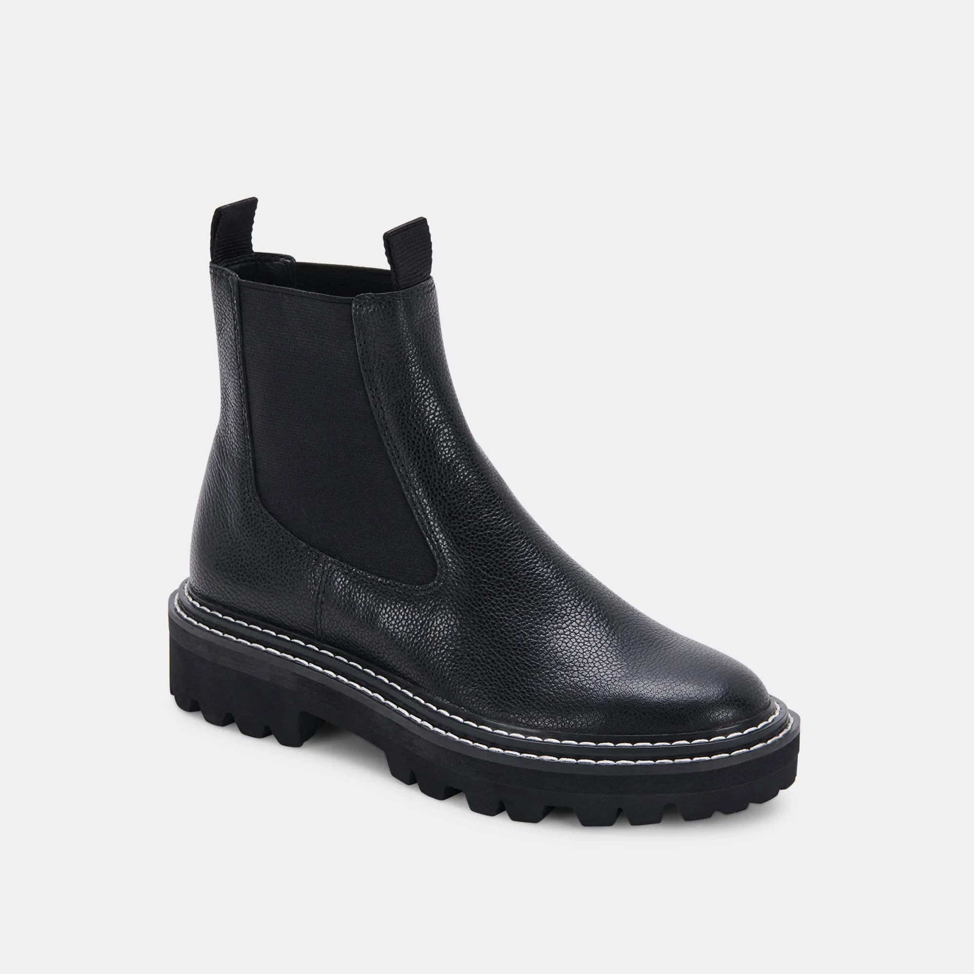 MOANA H2O BOOTS BLACK LEATHER