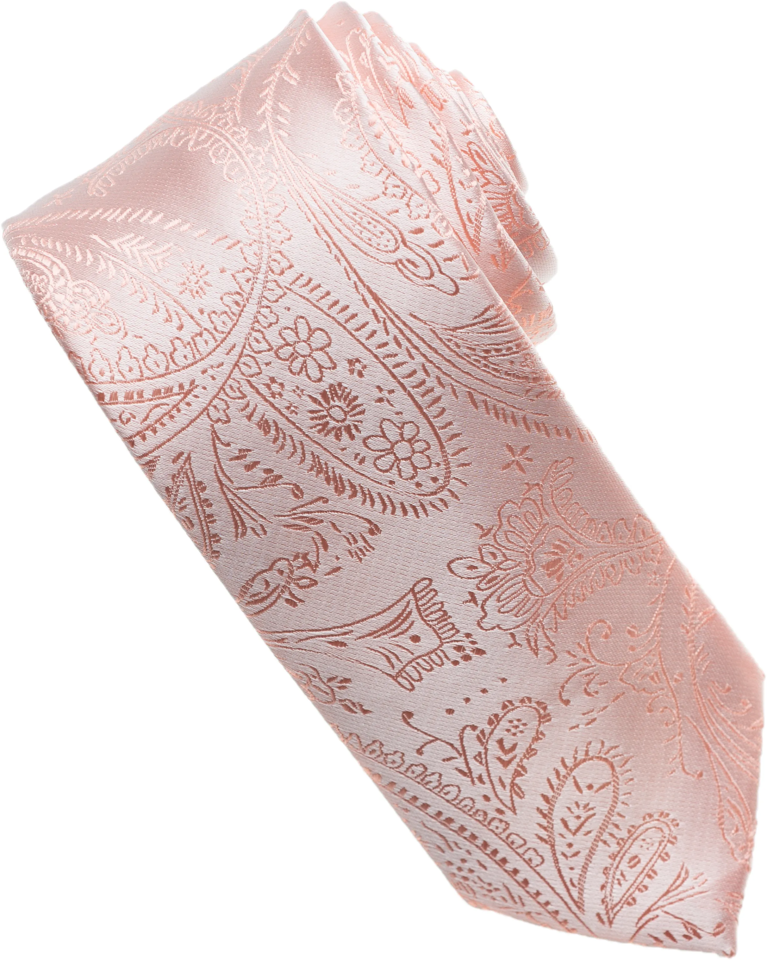 Navy Paisley Tone on Tone Necktie