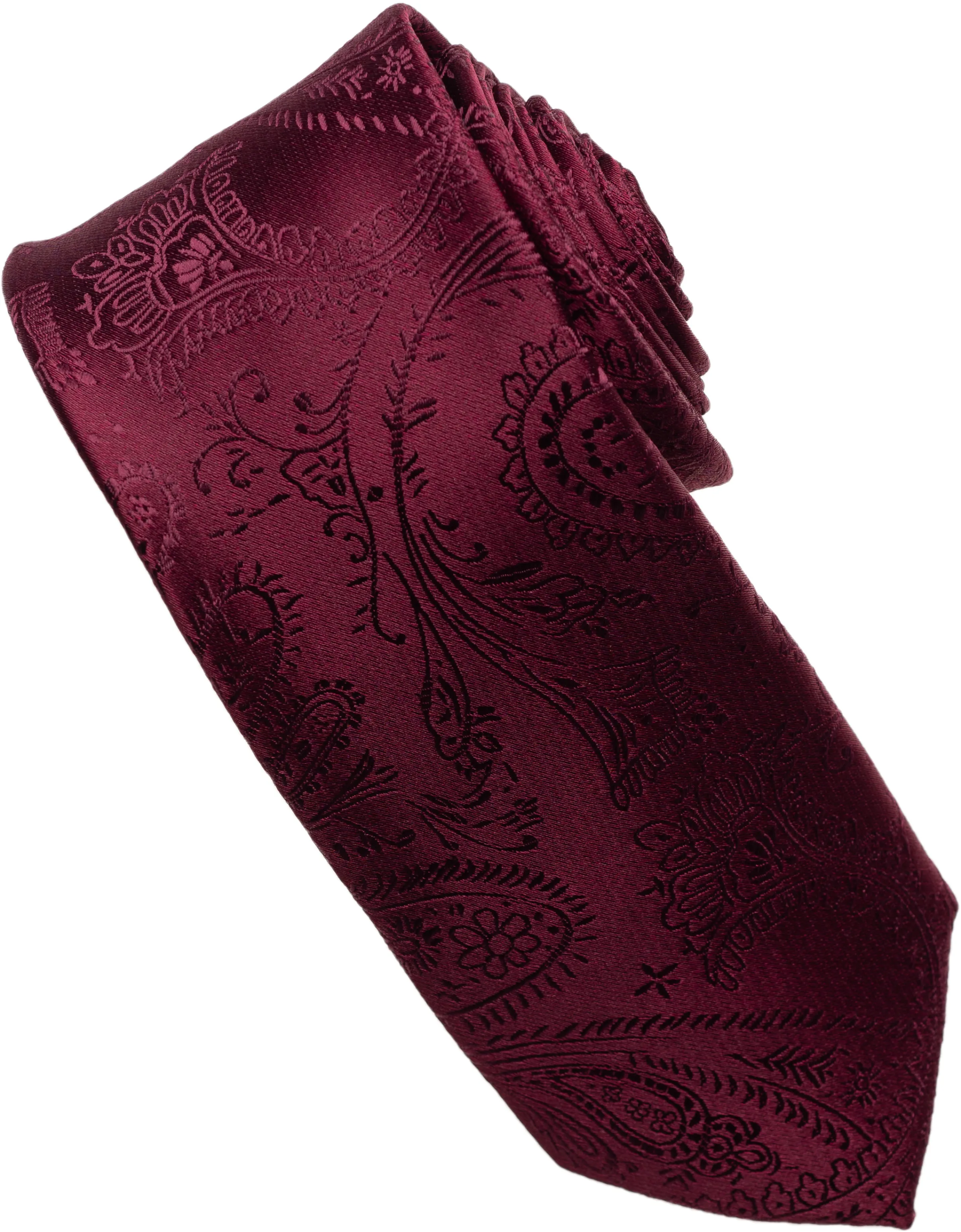 Navy Paisley Tone on Tone Necktie