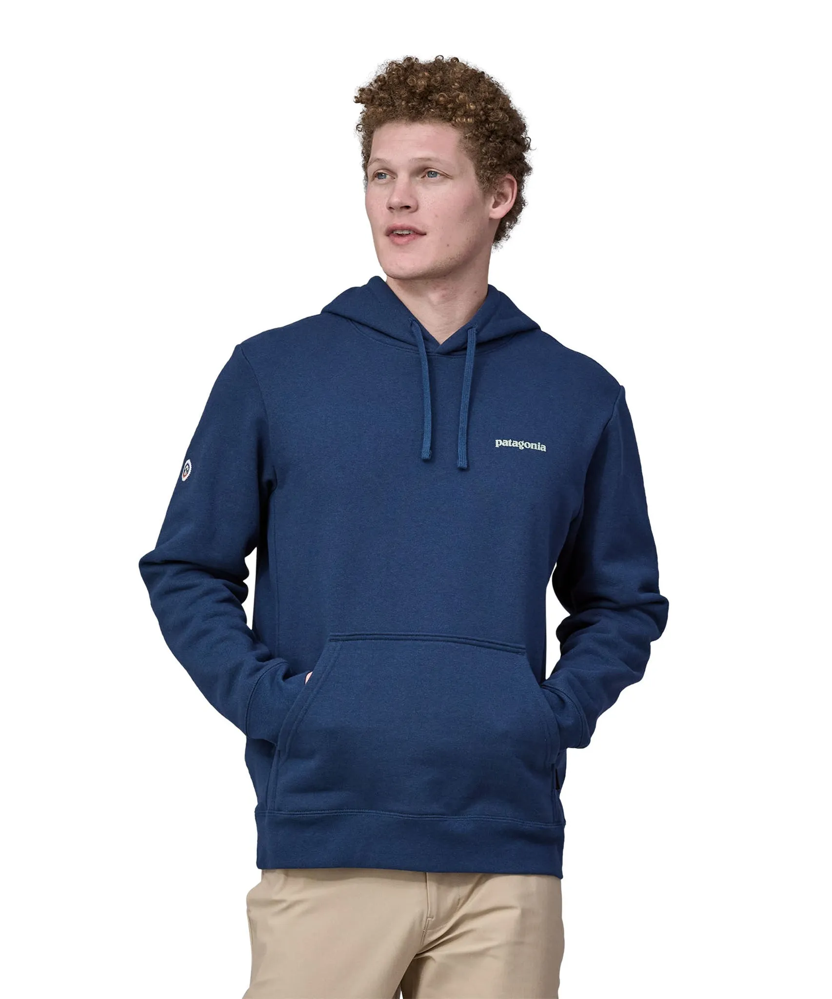 Patagonia Fitz Roy Icon Uprisal Hoody - Lagom Blue