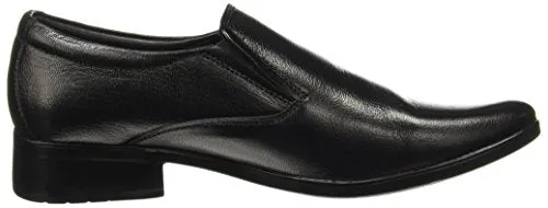 Red Chief Slip On Non-Lace Up | Men's Formal Shoes for Office | Black | PU Sole