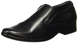 Red Chief Slip On Non-Lace Up | Men's Formal Shoes for Office | Black | PU Sole