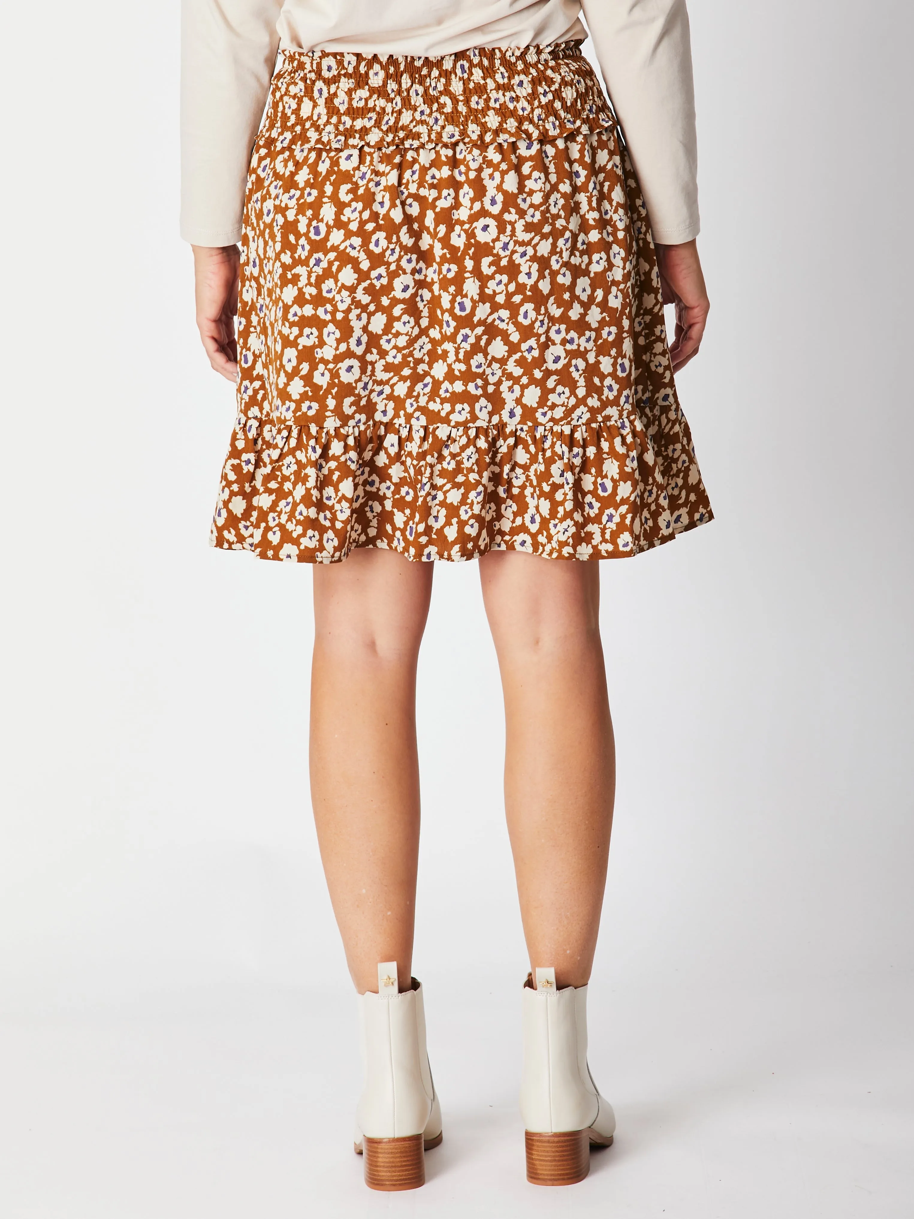 ROLLA SKIRT - Camel 28246 - sw