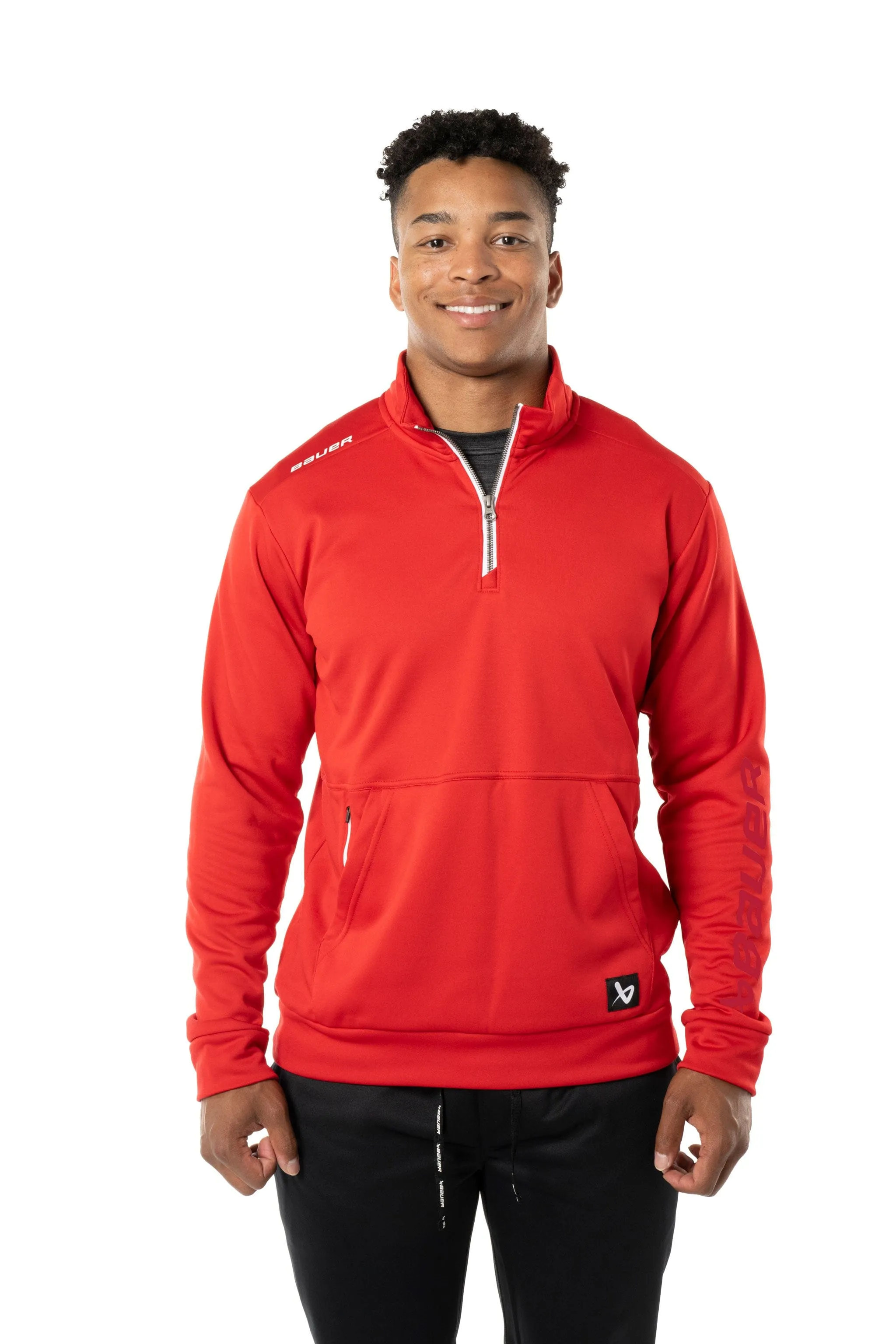 S23 Bauer Team Fleece Senior 1/2 Zip