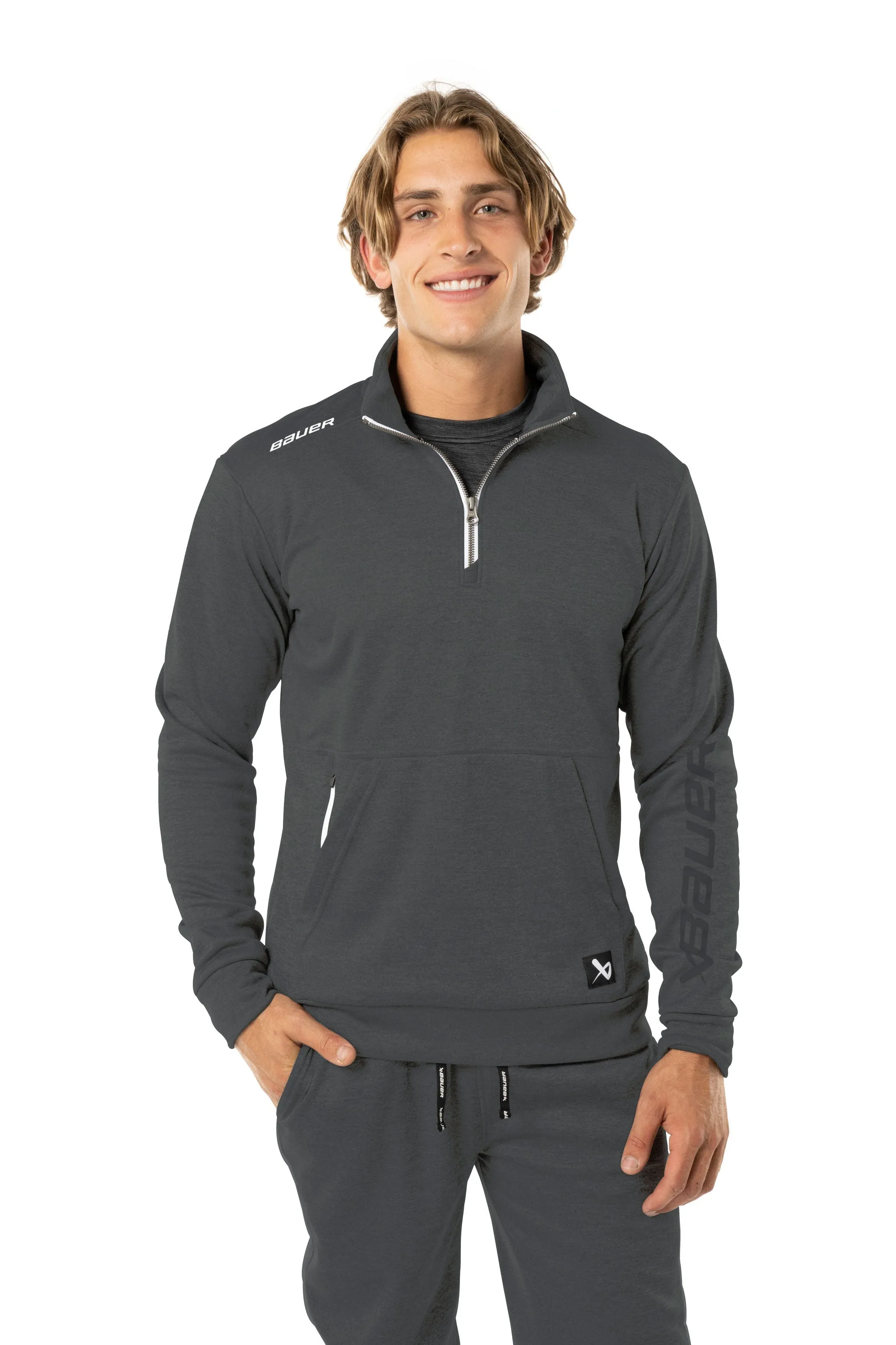 S23 Bauer Team Fleece Senior 1/2 Zip