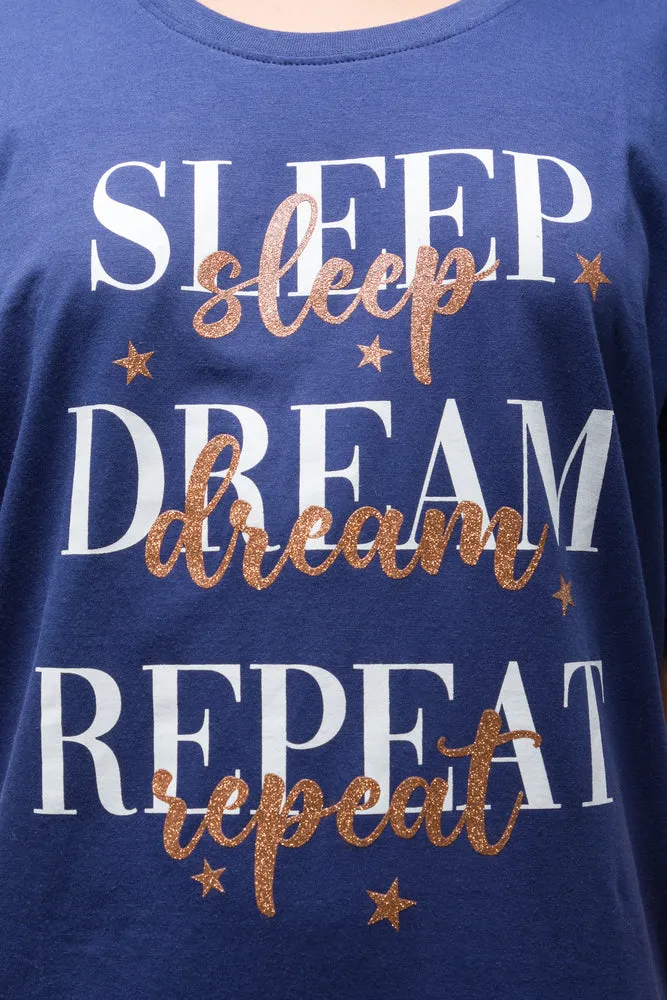 Sleep-Shirt Navy