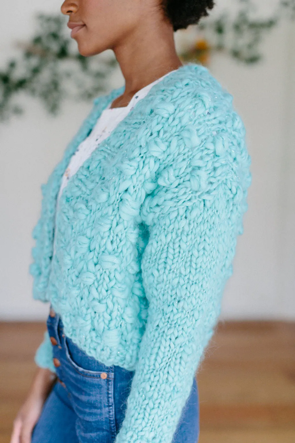 Snowfall Bobble Cardi