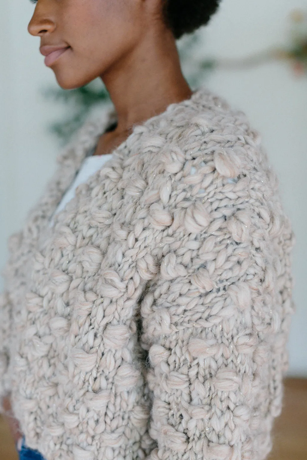 Snowfall Bobble Cardi