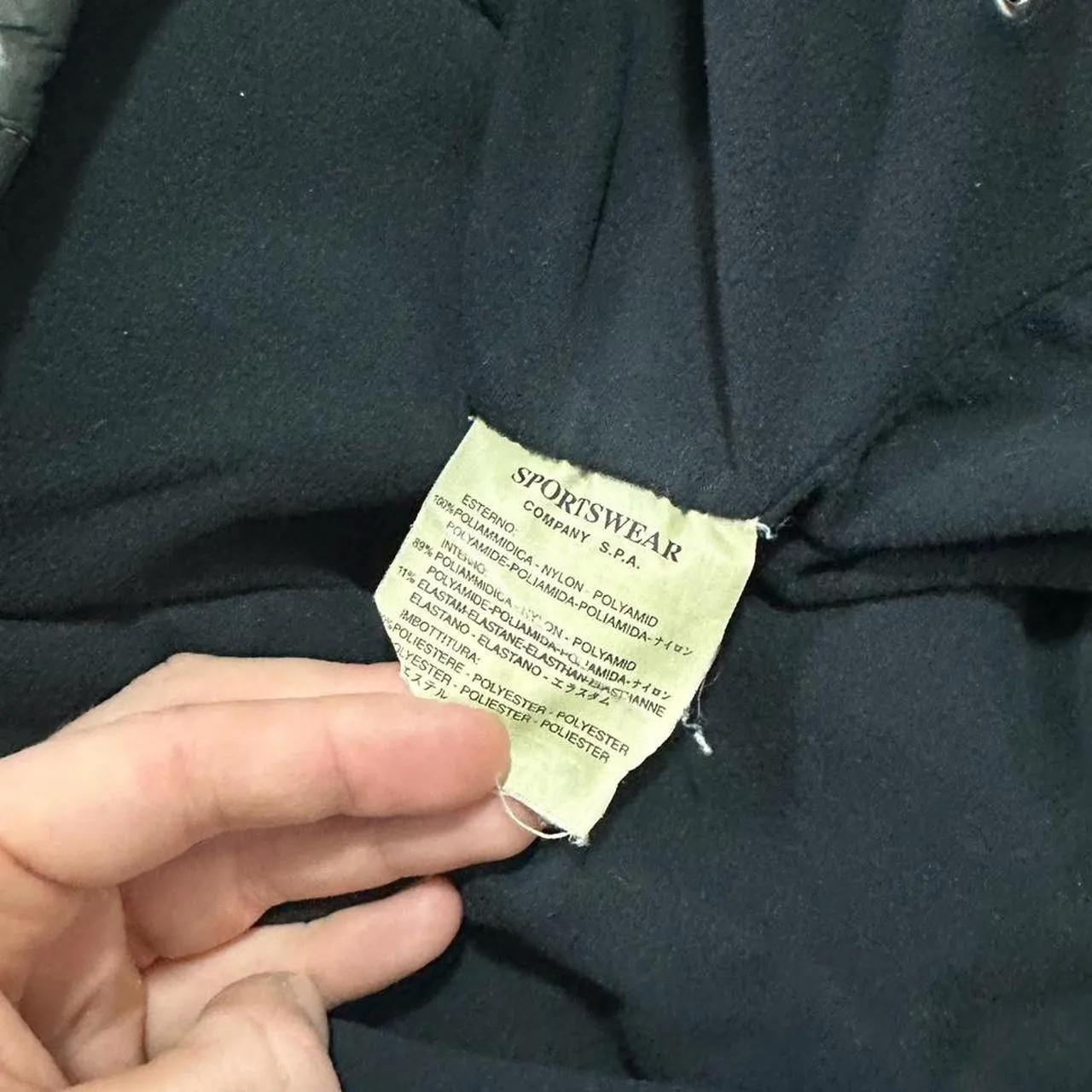 Stone Island A/W 2000 Fleece Lined Jacket