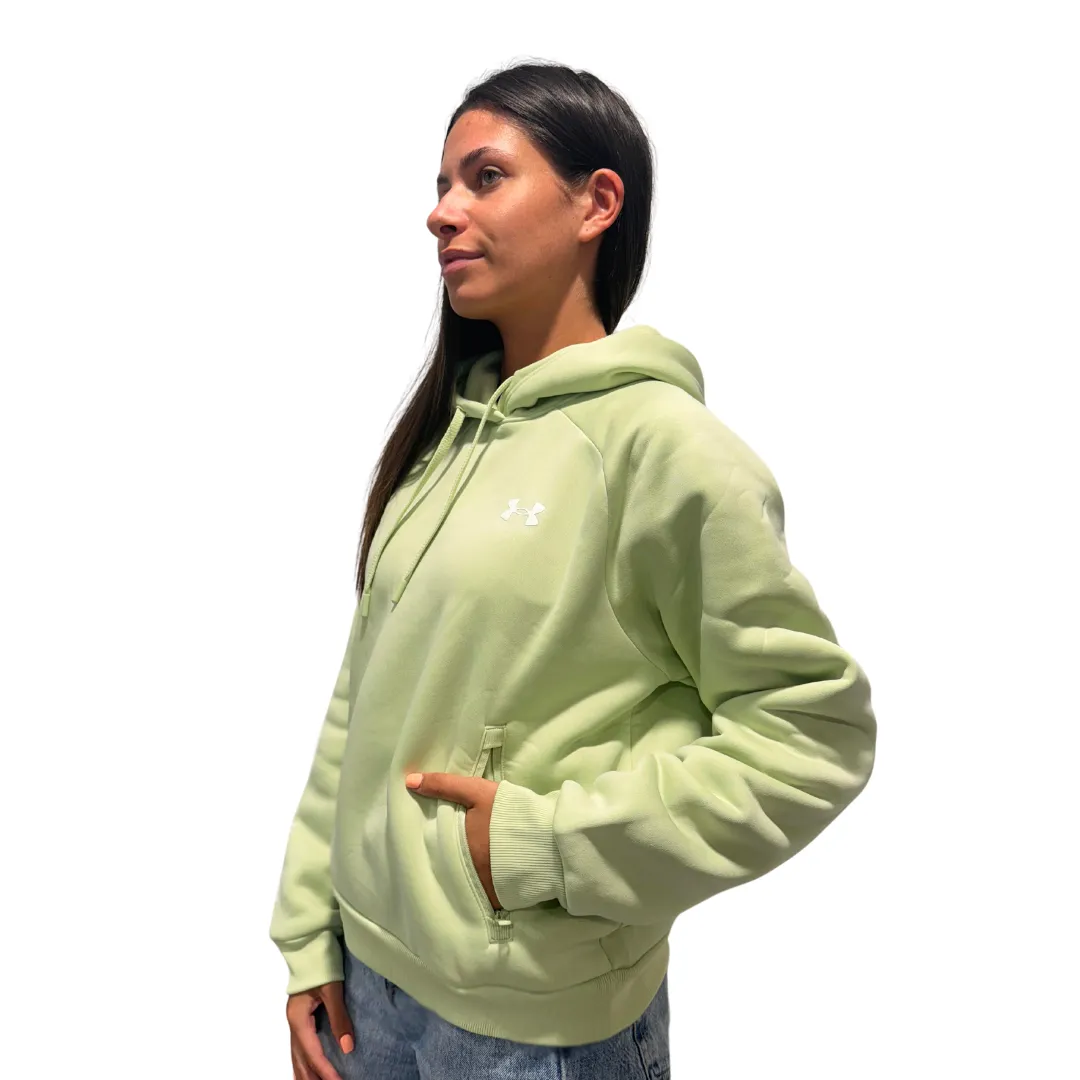 Under Armour Womens Fleece Pro Hoodie Retro Green