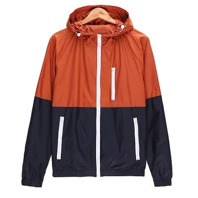 Windbreaker Men Casual Spring Autumn Lightweight Jacket