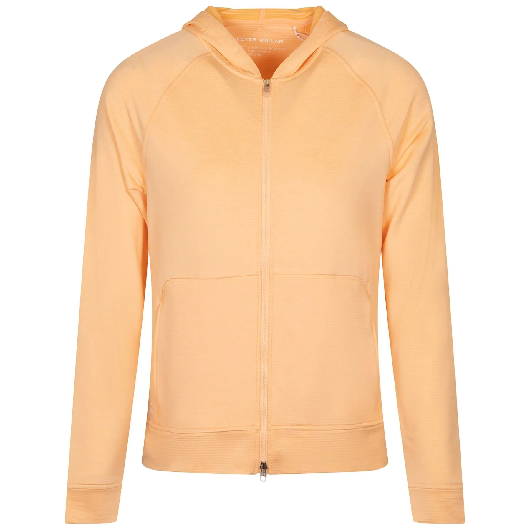 Womens Beaumont Full Zip Hoodie Orange Sorbet - SS24