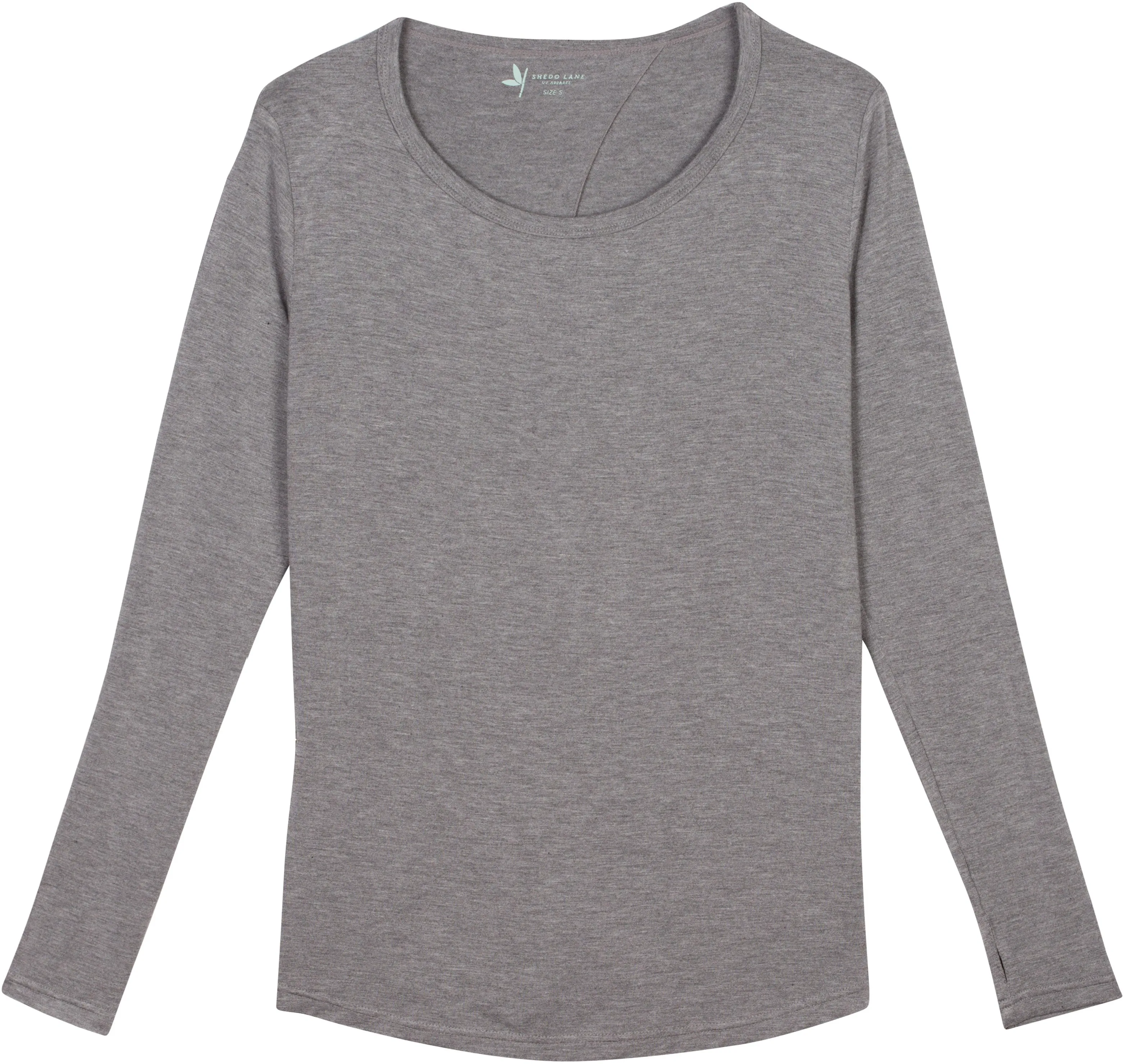 Women's Long Sleeve Open Back Shirt