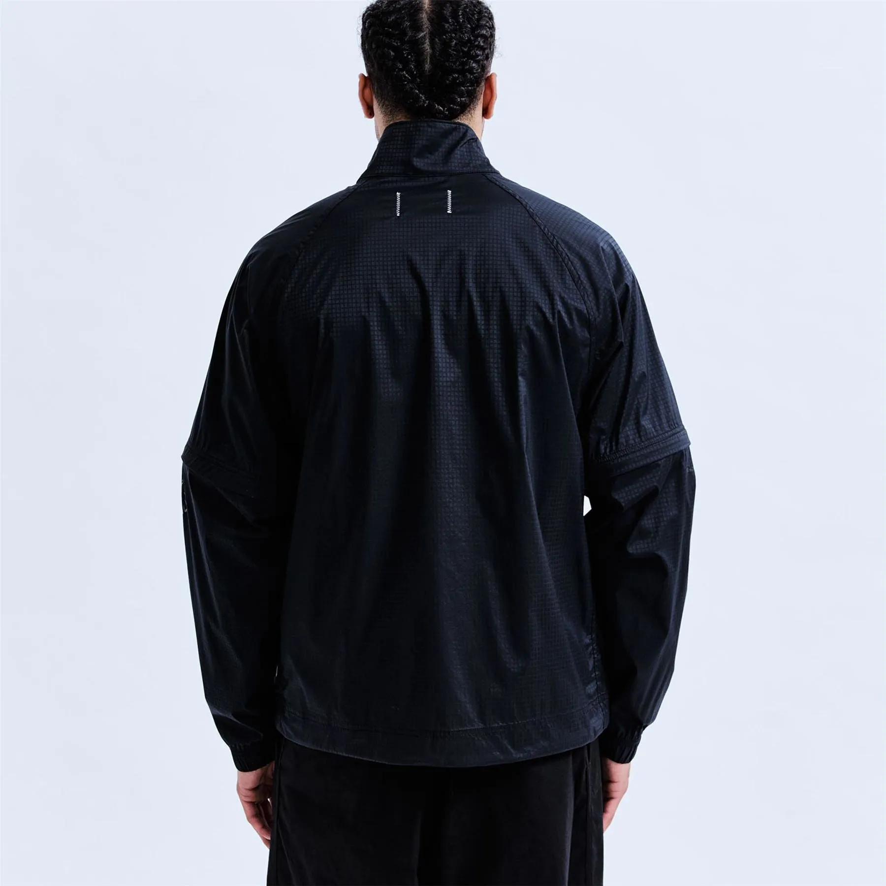 x Miura Stretch Grid Nylon Albatross Jacket Black - 2025