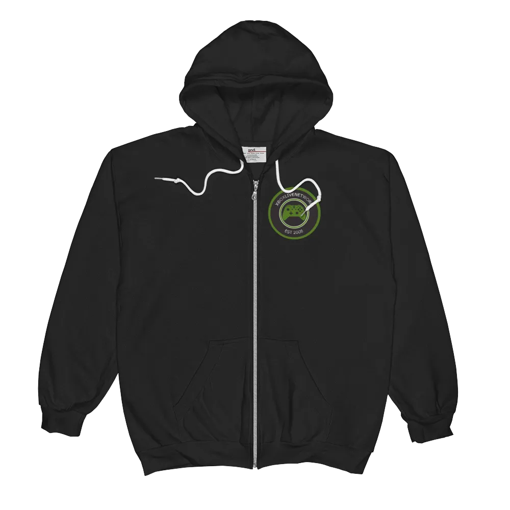 XboxLiveNetwork Full Zip Hoodie