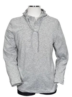 ZN1034 Gray Feed Stripe Hoodie